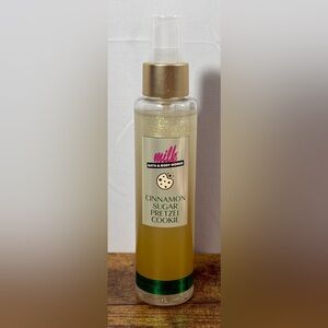 Bath & Body Works Milk Cinnamon Sugar Pretzel Cookie Body Spray-Diamond Shimmer